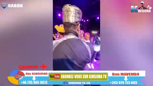 Exclusivité : CONCERT KOFFI OLOMIDE GABON Tombé. смотреть онлайн