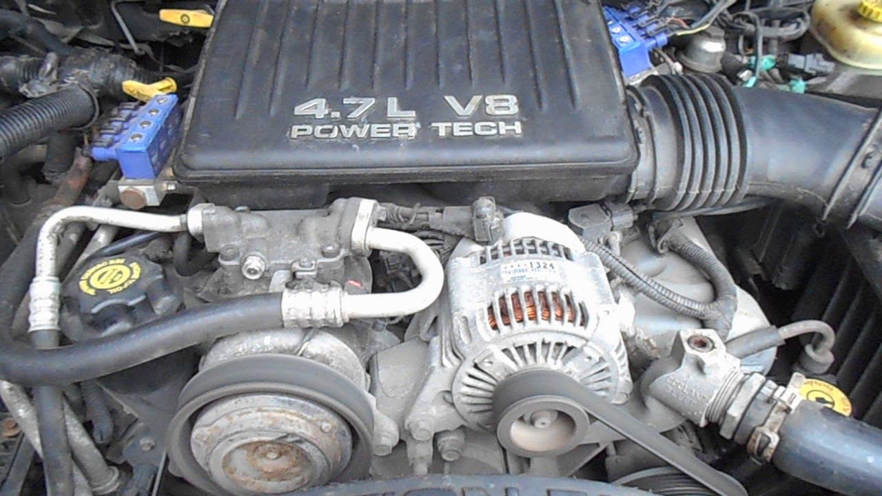 Двигатель 287 CID 4.7 л. 235 л.с.Jeep Grand Cherokee (WJ, WG)