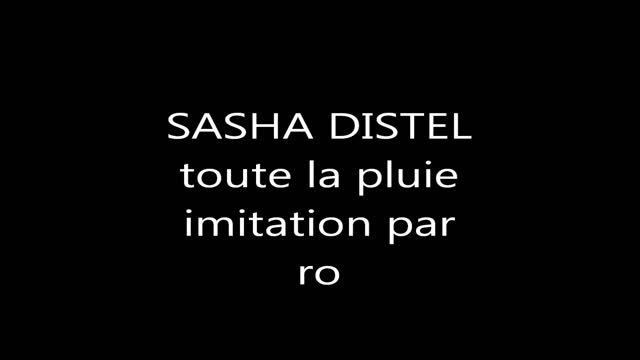 SASHA DISTEL  Imitation Par Ro