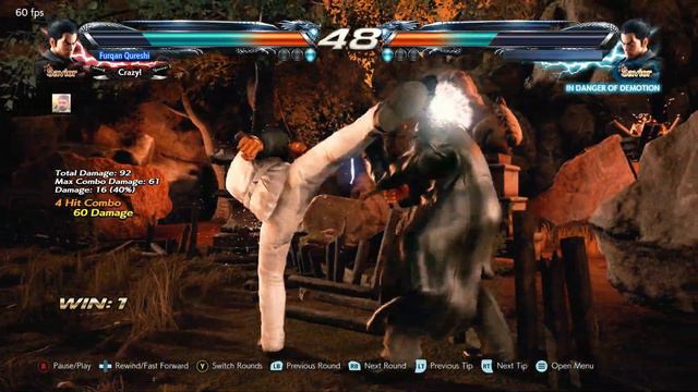 Kazuya PEWGF On Keyboard in Real Match [Tekken 7] смотреть онлайн
