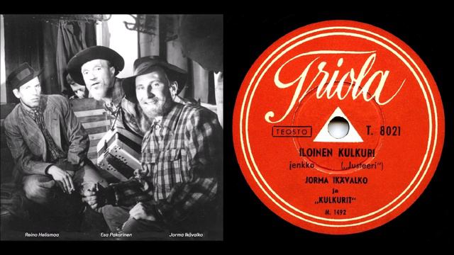 ILOINEN KULKURI, Jorma Ikävalko ja Kulkurit levyttivät 30.8.1950 смотреть онлайн