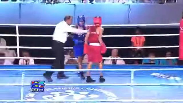 Kenneth Dela Pena (PHI) vs. Mukhtarov Akilbek (KAZ) Pinwt FINALS ASBC iors Boxing смотреть онлайн