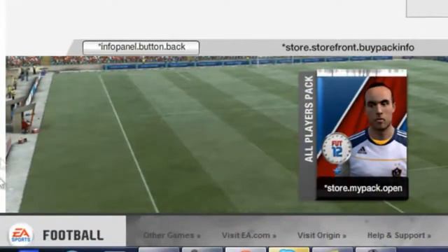 Fifa 12  Ultimate Team - Web App - Pack Opening!