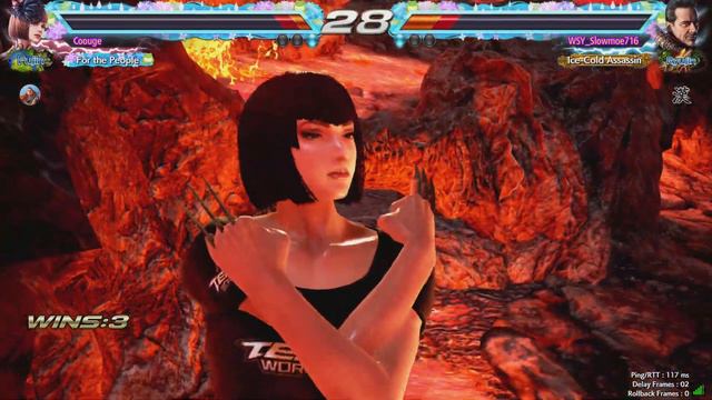 4164 - Tekken 7 - Coouge (Anna Williams) Vs WSY_Slowmoe716 (Negan)