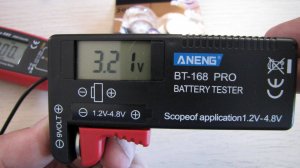 Тестер батареек Aneng BT-168 PRO