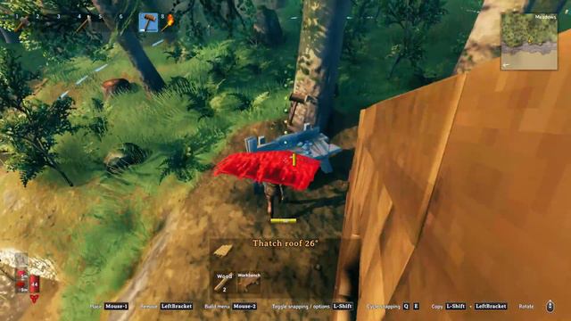 VALHEIM | 300 WOOD STARTER HOUSE BUILD - full build costs - vanilla server - Solo gameplay смотреть онлайн