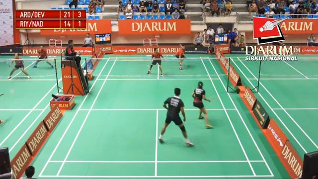 Ardiansyah Putra / Devi Tika P (PERTAMINA/SGS PLN) VS Riyo Arief / Nadya Melati (H WIMA/PERTAMINA) смотреть онлайн