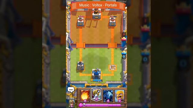 Учусь играть со спарки. ClashRoyale. смотреть онлайн