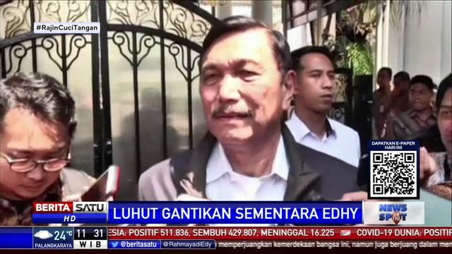 Luhut Binsar Pandjaitan Gantikan Sementara Edhy Prabowo смотреть онлайн