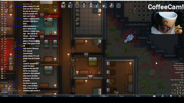 RimWorld Biotech Livestream With CoffeeCam! смотреть онлайн