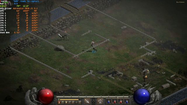 Diablo 2 Resurrected - low - on AMD RX 5500 XT 2560*1440 смотреть онлайн