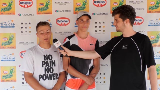 Interviu David Gheorghe David/ Cristian Marton - Dr. Oetker Arges Cup 2021 смотреть онлайн