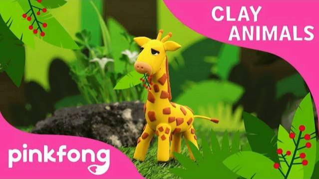 How To Make Giraffe With Clay | Clay Animals | Che Che Koolay | Animal Songs | Pinkfong Clay Time
