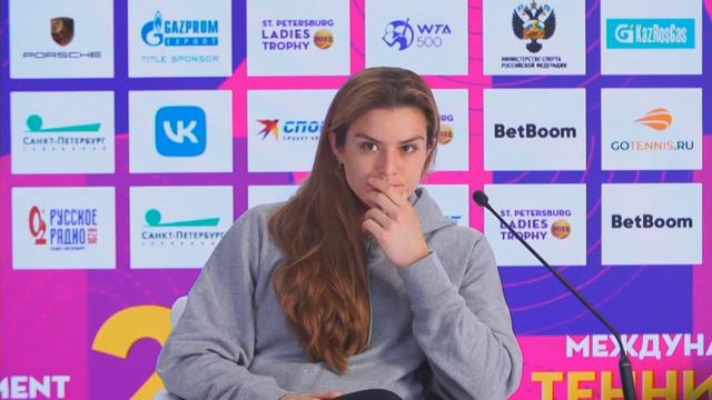 St. Petersburg Ladies Trophy 2022. Maria Sakkari смотреть онлайн