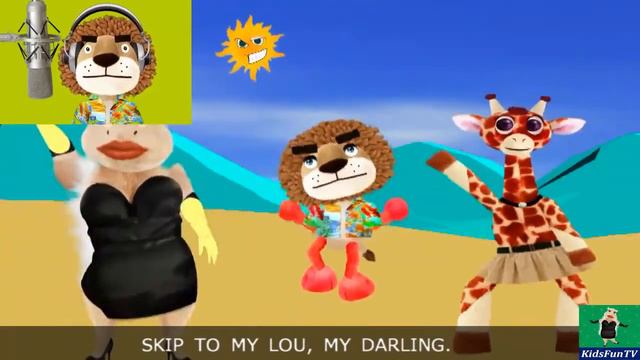 Animated Nursery Rhymes By Kids Learn To Skip Skip To My Lou Kids Songs & Lyrics By KidsFun T смотреть онлайн