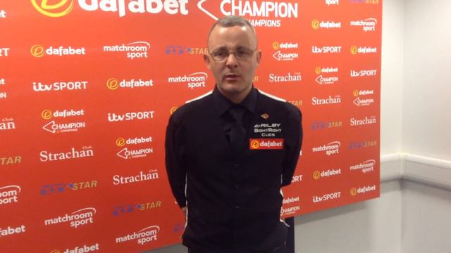 Martin Gould reflects on 4-3 win over Mark Davis at the 2016 Champion of Champions смотреть онлайн