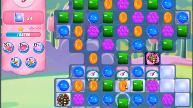 Candy Crush Saga Level 2708 No Boosters