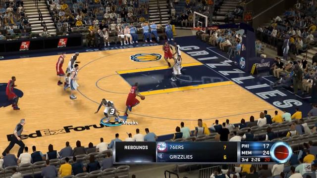 NBA 2K12 - PS3 Gameplay (1080p60fps) смотреть онлайн