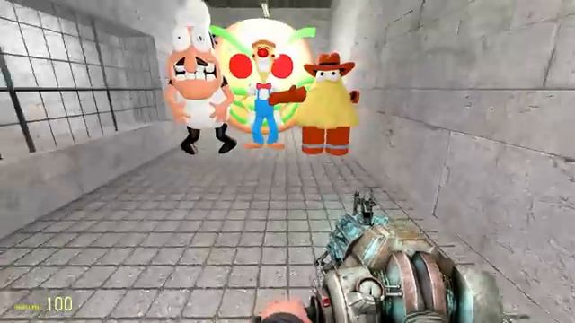 BURNING PIZZA TOWER BOSSES & CHARACTERS IN LAVA in Garry's Mod! смотреть онлайн
