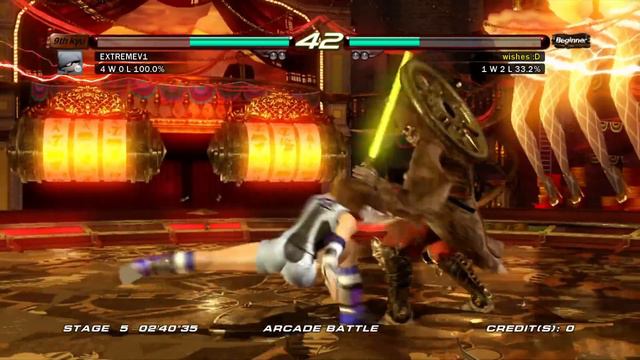 Tekken 6 [ Asuka Kazama ] - Arcade Battle - смотреть онлайн