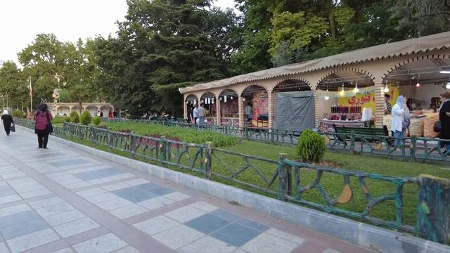 Tehran Iran 🇮🇷 | Walking In Mellat Park, Tehran City | 4K HDR 60fps Walking Tour