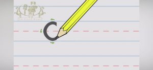 Write the letter C | The Singing Walrus