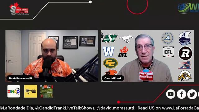 Candid Frank Live Football Talk 6223 смотреть онлайн