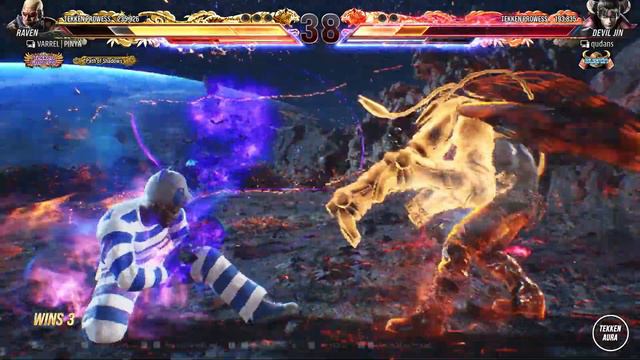 Tekken 8 ▰ PINYA (Raven) Vs Qudans (Devil Jin) ▰ Ranked Matches! смотреть онлайн