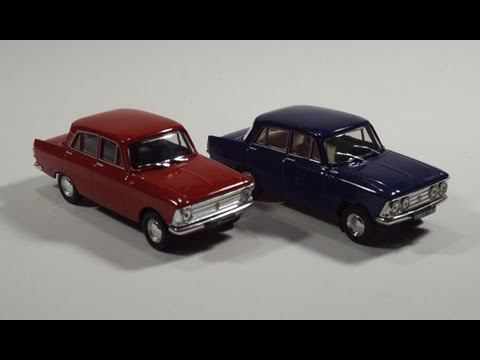 Обзор Москвич-408 из серии Автолегенды СССР (Deagostini), сравнение с НАП, масштаб 1:43