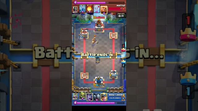Clash Royale: Mattu2 VS. Deep 1 Joker (Elite Kings CR) смотреть онлайн