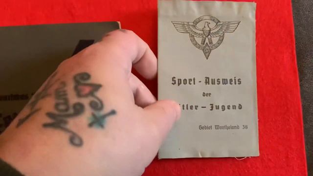 WW2 THIRD REICH DEUTSCHES JUNGVOLK & HJ ACHIEVEMENT BOOK AND HJ PASS BOOKLET смотреть онлайн
