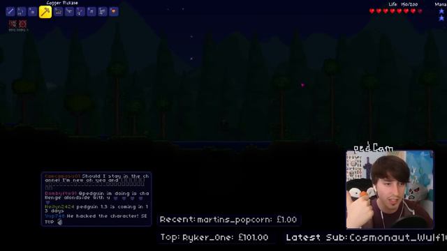 Debuffed Terraria - NO HEALING!! [Ep2] смотреть онлайн