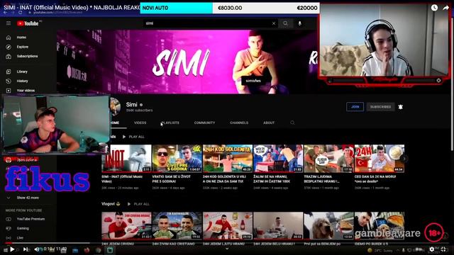 SIMI ISKRITIKOVAO NUNIJA - "BAKI PRASE NE SME NISTA DA KAZE.." смотреть онлайн
