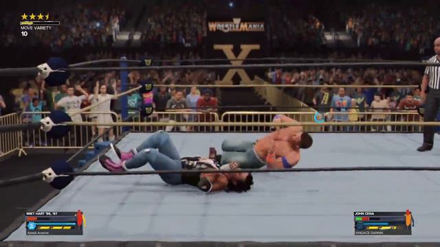 BRET HART VS JOHN CENA(WWE 2K24 ) смотреть онлайн