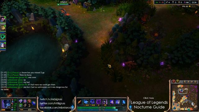 Eternum Nocturne Vs Nidalee Top Lane - Season 4 League of Legends Gameplay - HD смотреть онлайн