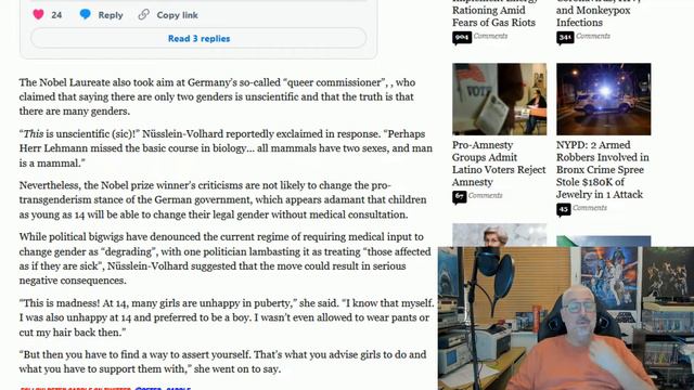 Nobel Prize Winner States The Obvious! смотреть онлайн