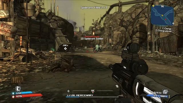 Borderlands GotY Enhanced Edition Crazy Earl Missions and Rescue Claptrap Crazy Earl's Scrapyard смотреть онлайн