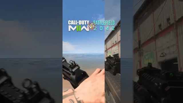 Call of Duty MW2 vs Battlefield 2042 - P90 смотреть онлайн
