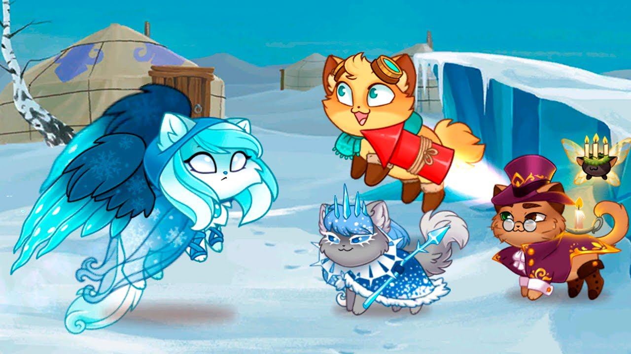 ГРАНДИОЗНАЯ ПОКУПКА ИВЕНТОВЫХ КОТЯТ Castle Cats смотреть онлайн