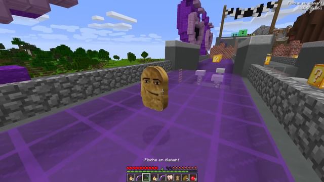 TENGE TENGE et GEDAGEDIGEDAGEDAGO font une COURSE de LUCKY BLOCKS sur Minecraft ! смотреть онлайн