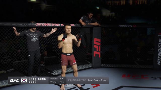 UFC Chan Sung Jung VS Jeremy Stephens смотреть онлайн