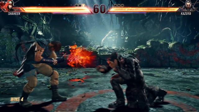 TEKKEN™8 4K Shaheen VS Kazuya "all in black mod " Quick Match смотреть онлайн
