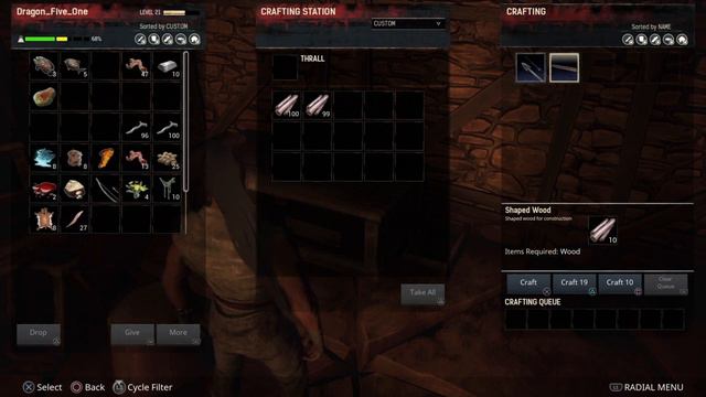 Shaped wood | Conan Exiles PS4 смотреть онлайн