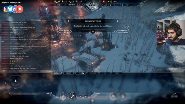 Getting Banished in Frostpunk -- Games & Cha #22 смотреть онлайн