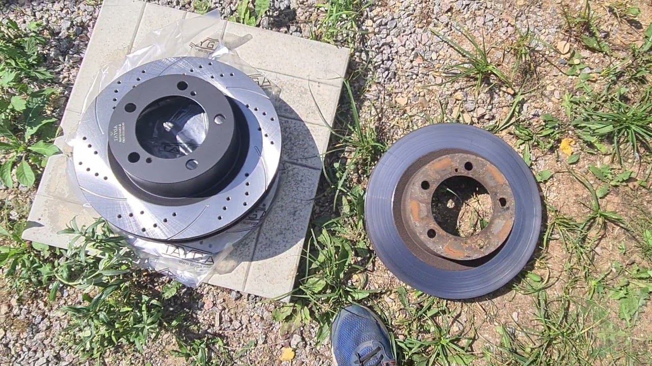 Lx570 - Landcruiser - замена тормозных дисков - Lexus Toyota - Replacement Of Brake Discs