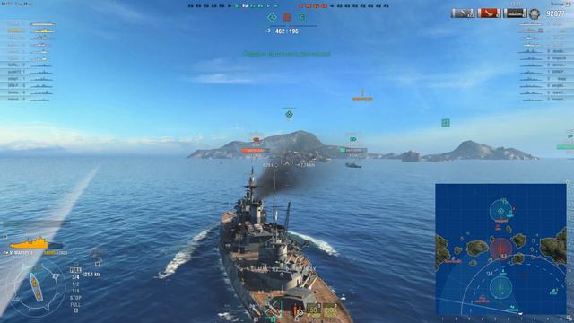 Линкор Warspite - Долгожданный Ап [Обзор ► World Of Warships]