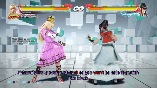 TEKKEN 7 Lili guide~ detailed powercrush punishment [SEASON 1] смотреть онлайн