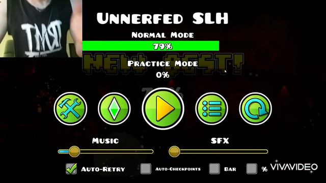 derzko69 поставил 79 % на unnerfed Slaughterhouse в geometry dash смотреть онлайн