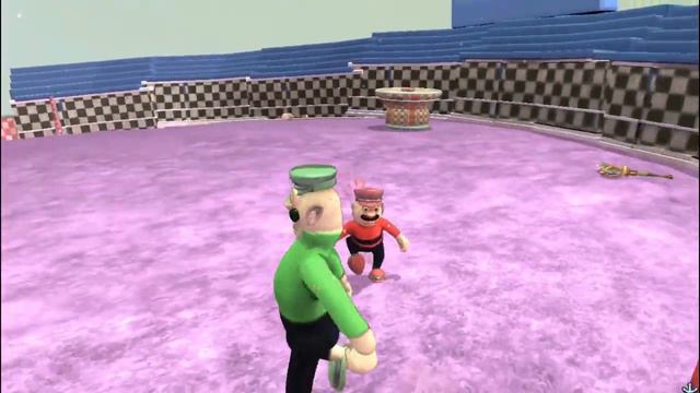 Mario vs Luigi | Cartoon Arena [S3E11] | SPORE смотреть онлайн