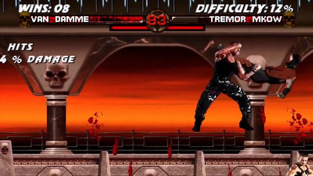 Mortal Kombat Blood Storm Vs Krossed Realms (Van Damme) смотреть онлайн